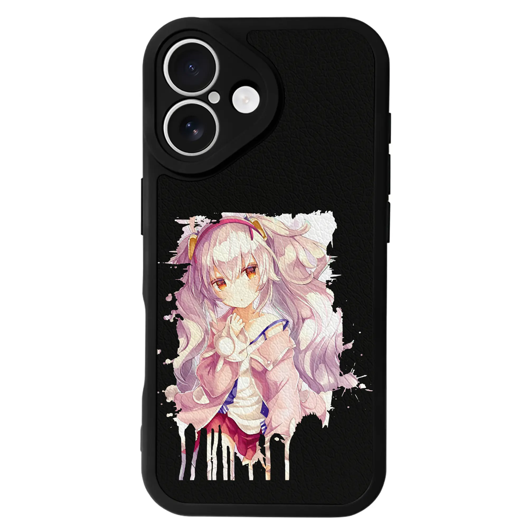 アズールレーン グッズ,ラフィー - IPhone 16シリーズ対応 ・ シリコンスマホケース ・ レザー調 ・ 高精度フィット ・ 耐衝撃 ・ ワイヤレス充電対応 ・ 精密カット